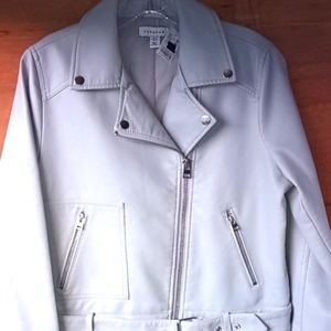 Topshop Leather Jacket size 8